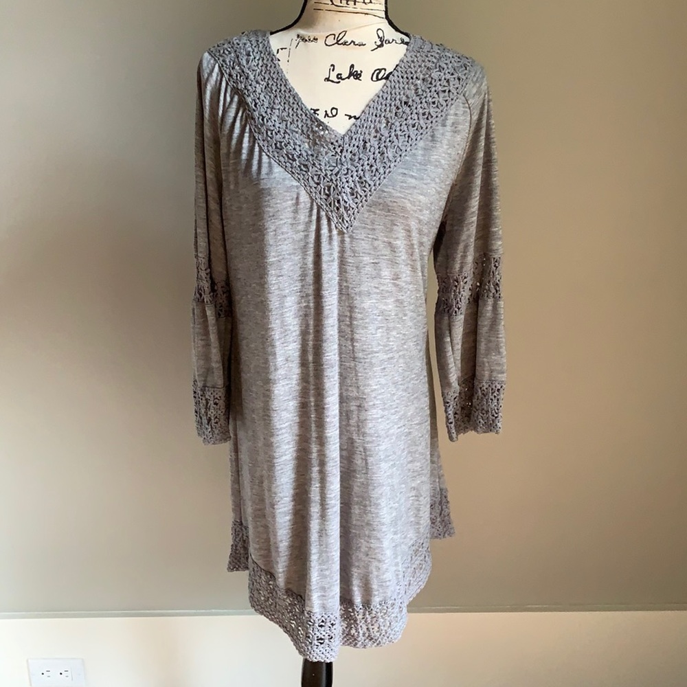 Mono Reno Boho Mini Dress or Swimsuit Coverup